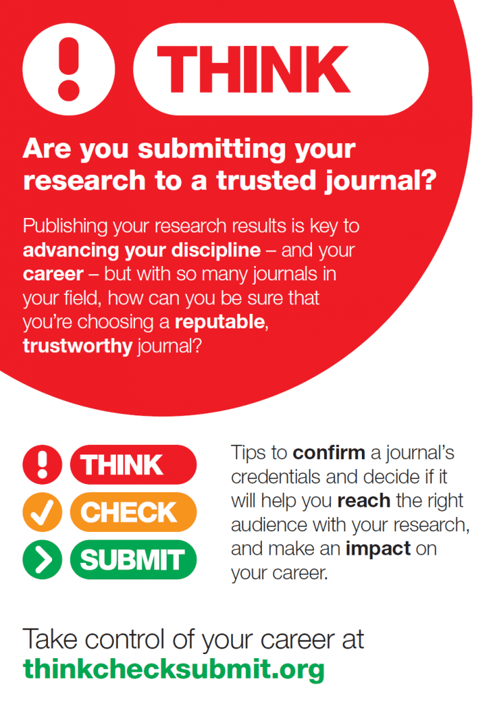 Think. Check. Submit.